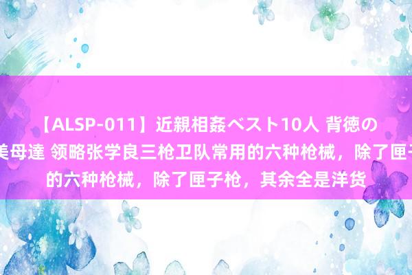 【ALSP-011】近親相姦ベスト10人 背徳の愛に溺れた10人の美母達 领略张学良三枪卫队常用的六种枪械，除了匣子枪，其余全是洋货