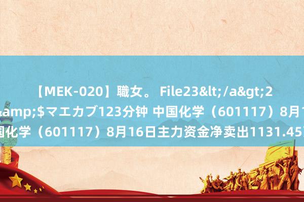 【MEK-020】職女。 File23</a>2011-05-20プレステージ&$マエカブ123分钟 中国化学（601117）8月16日主力资金净卖出1131.45万元