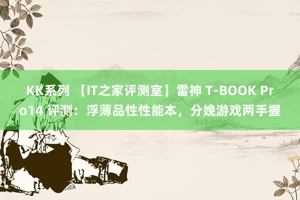 KK系列 【IT之家评测室】雷神 T-BOOK Pro14 评测：浮薄品性性能本，分娩游戏两手握