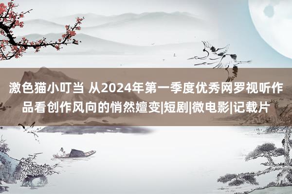 激色猫小叮当 从2024年第一季度优秀网罗视听作品看创作风向的悄然嬗变|短剧|微电影|记载片